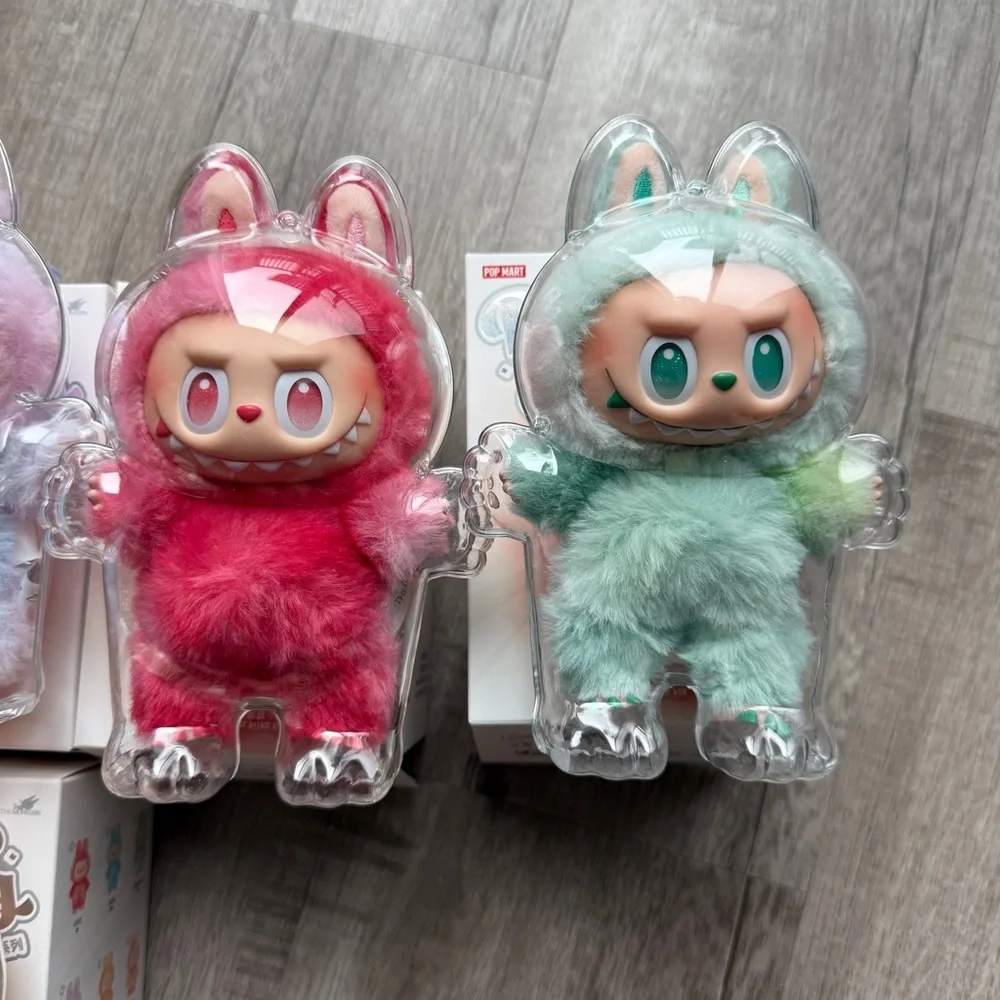 Complete Set 6 Labubu Big Into Energy with Cases Pop Mart Vinyl Plush Popmart - Picture 4 of 12